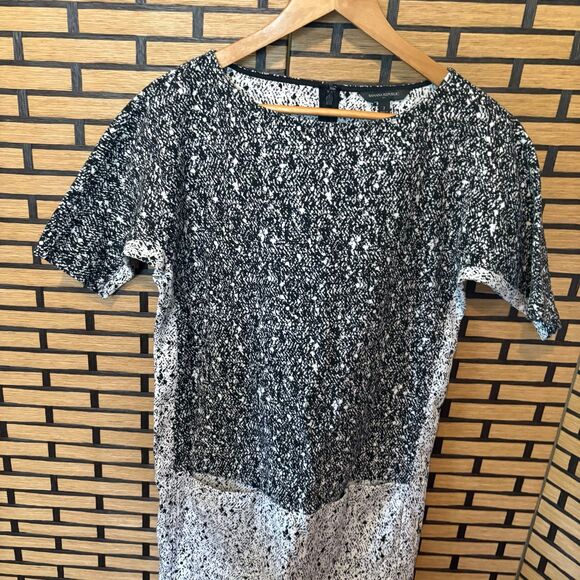 Banana Republic Black And White Dress Size 2 - Picture 3 of 7